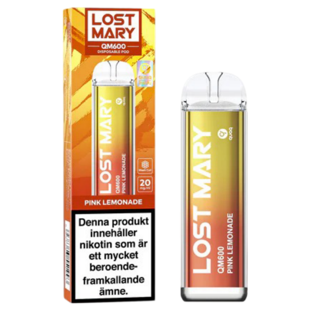 Lost Mary Pink Lemonade e-cigg Tobax
