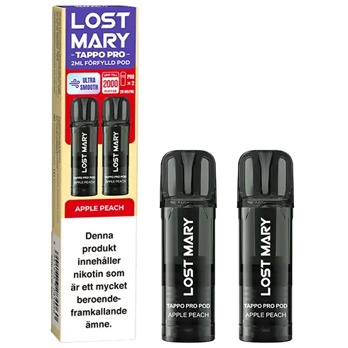 Lost Mary TAPPO PRO Pod x2 Apple Peach