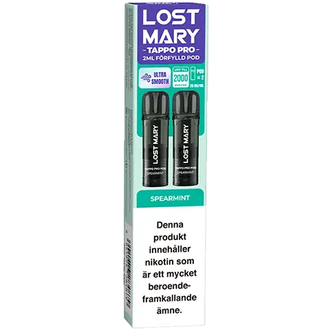 Lost Mary TAPPO PRO Pod x2 Spearmint 20mg