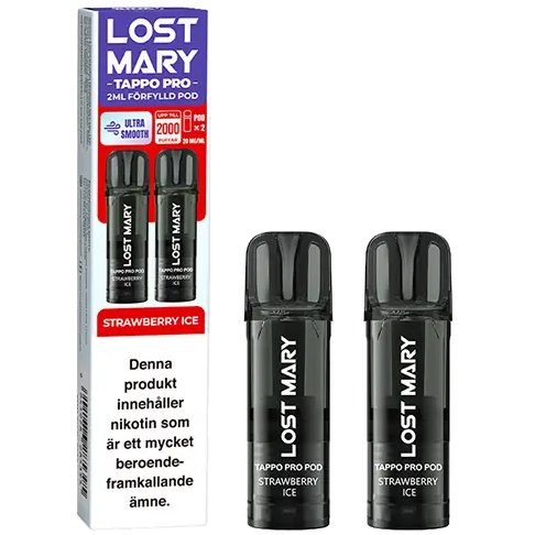 Lost Mary TAPPO PRO Pod x2 Strawberry Ice