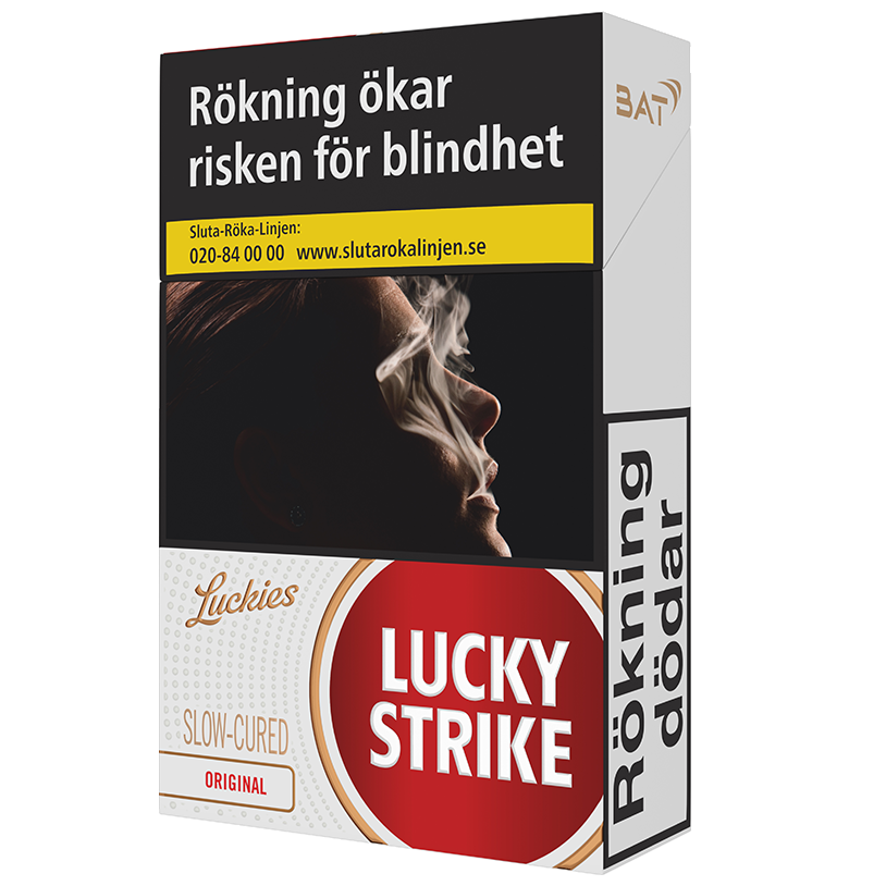 Lucky Strike Red Original-Cigaretter-Tobax
