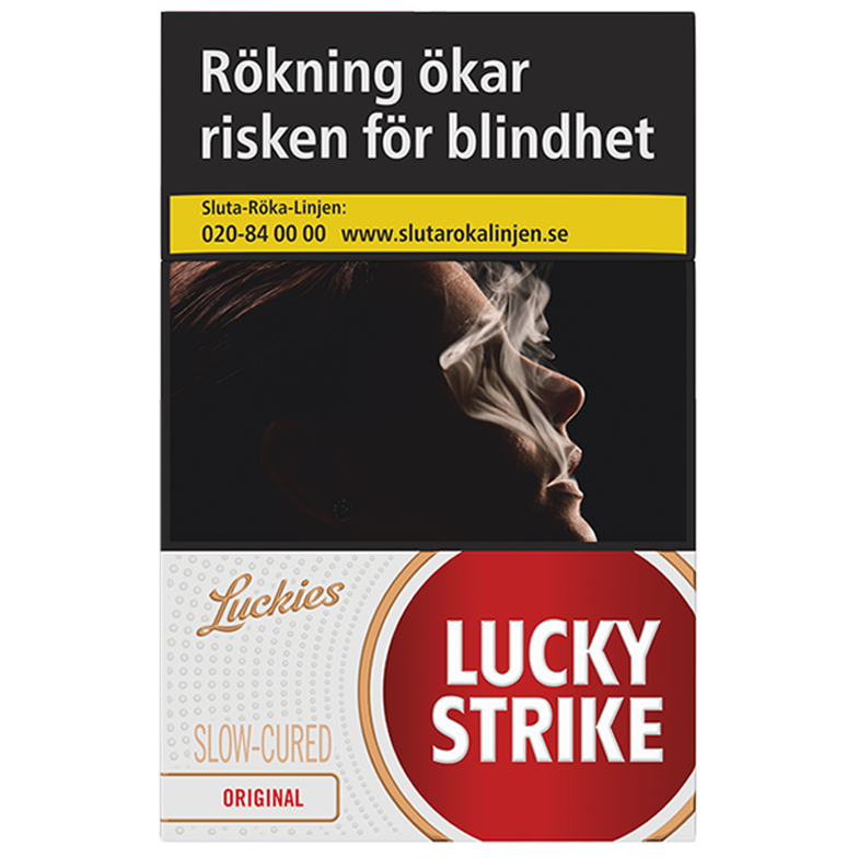 Lucky Strike Red Original-Cigaretter-Tobax