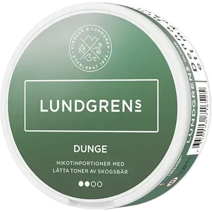 Lundgrens Dunge All White-Nikotinposer-Tobax