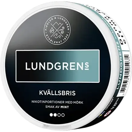 Lundgrens Kvällsbris All White-Nikotinposer-Tobax