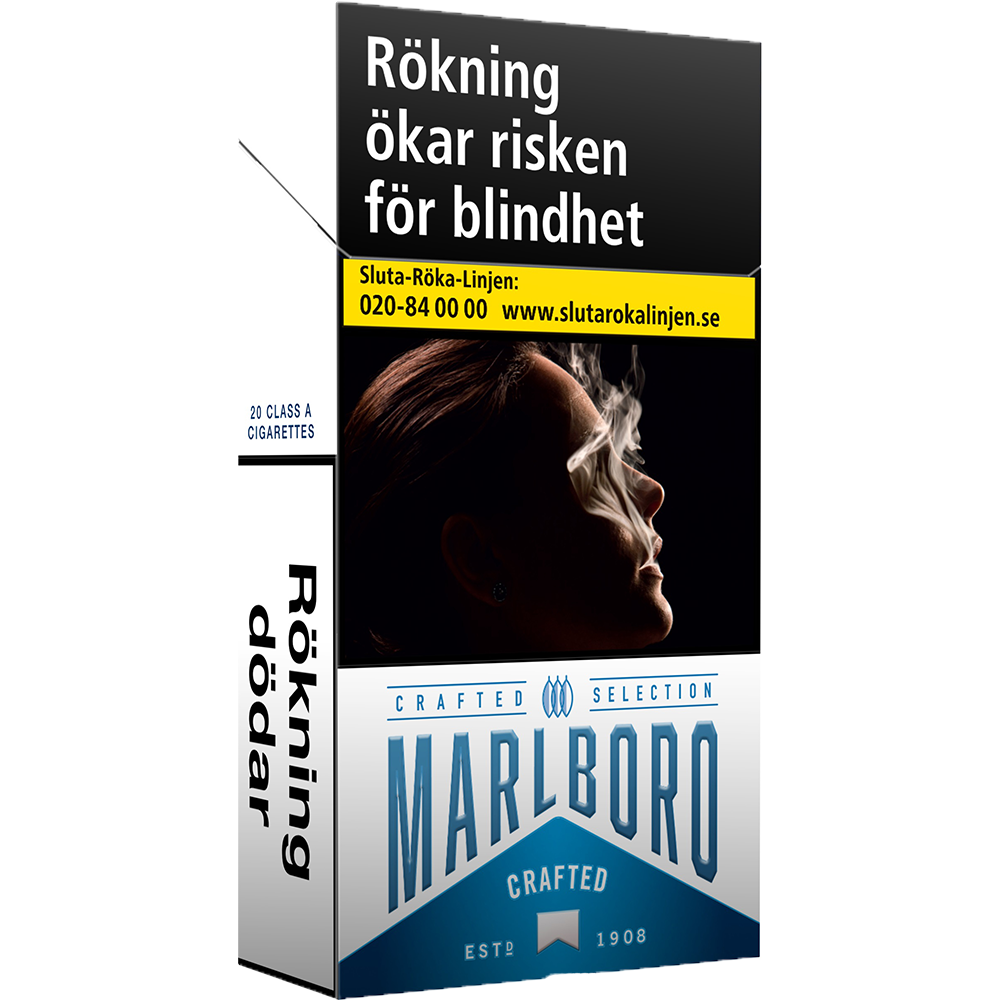 Marlboro Crafted Blue 100s-Cigaretter-Tobax