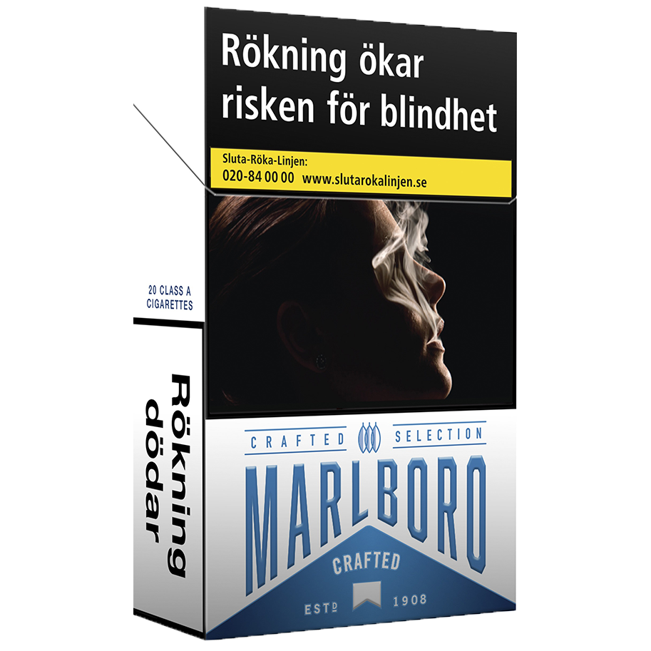 Marlboro Crafted Blue-Cigaretter-Tobax