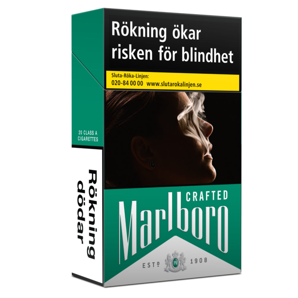 Marlboro Crafted Green-Cigaretter-Tobax
