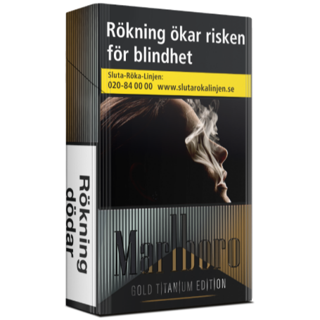Marlboro Gold Titanium Edition-Cigaretter-Tobax