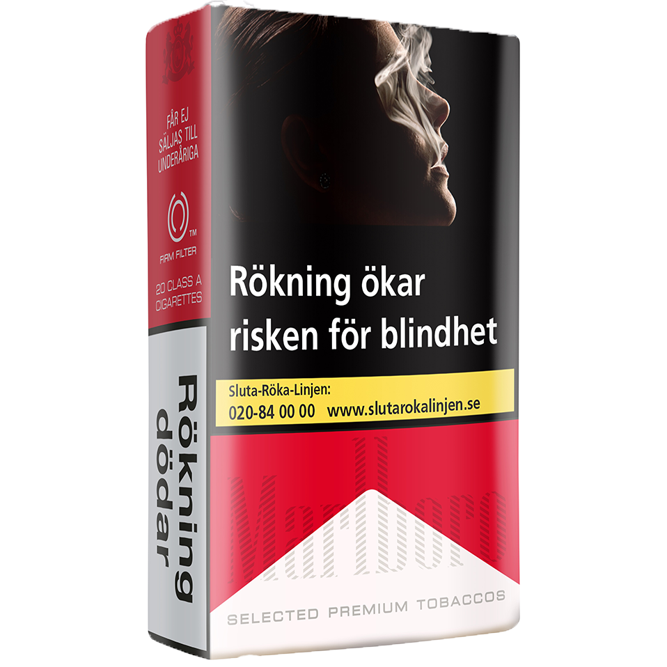 Marlboro Red Softpack-Cigaretter-Tobax