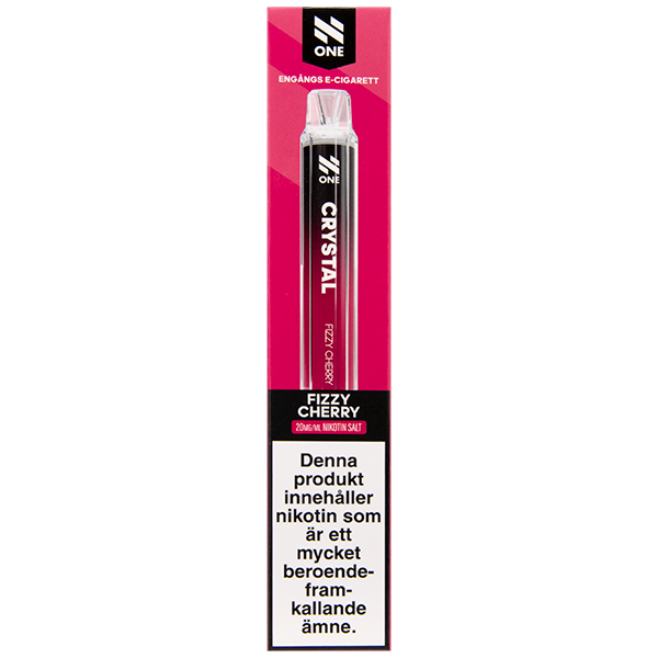 N One Crystal Fizzy Cherry E-cigg Tobax