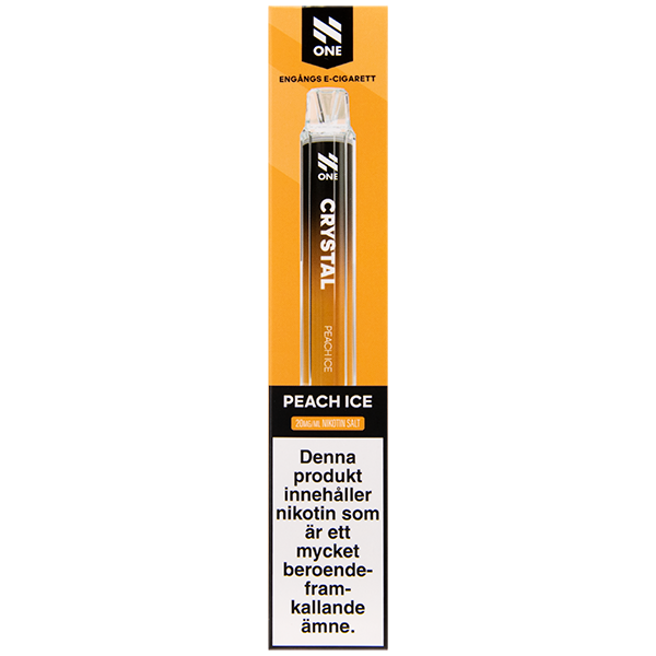 N One Crystal Peach Ice E-cigg Tobax