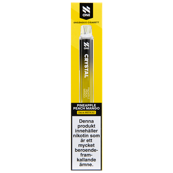 N One Crystal Pineapple Peach Mango E-cigg Tobax