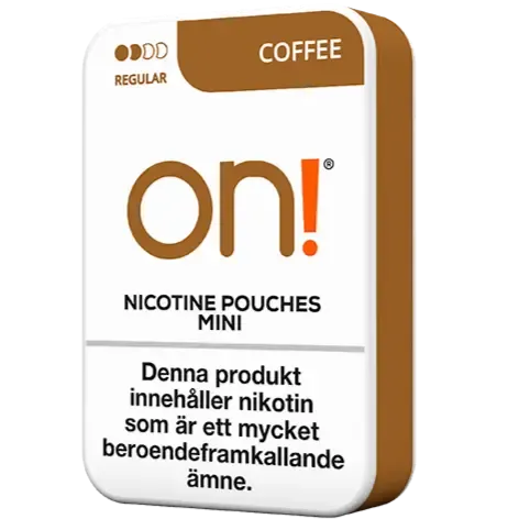 On! Coffee 3mg-Nikotinposer-Tobax