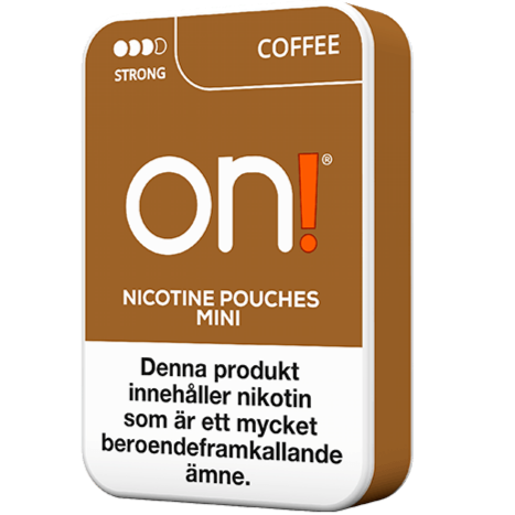 On! Coffee 6mg-Nikotinposer-Tobax
