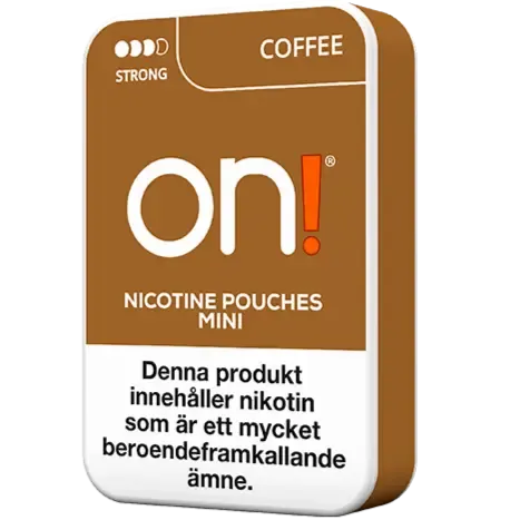 On! Coffee 6mg-Nikotinposer-Tobax