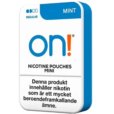 On! Mint 3mg-Nikotinposer-Tobax