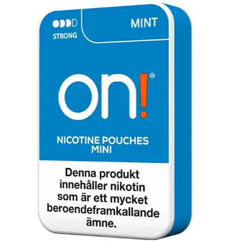 On! Mint 6mg-Nikotinposer-Tobax