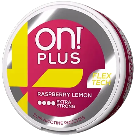 On! Plus Raspberry Lemon Extra Strong-Nikotinposer-Tobax