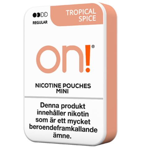 On! Tropical Spice 3mg Tobax