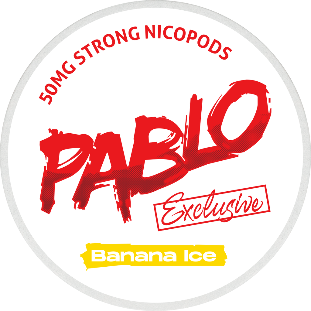 Pablo Exclusive Banana Ice-Nikotinposer-Tobax