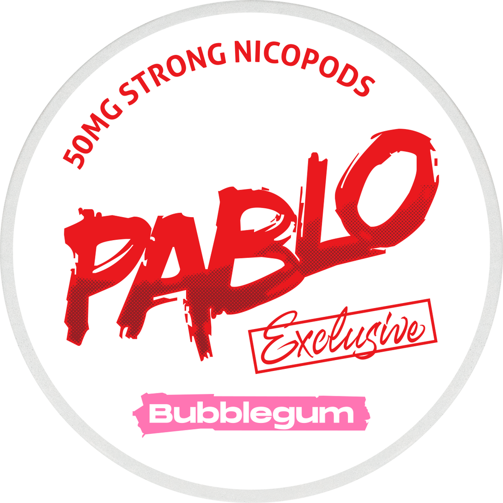 Pablo Exclusive Bubblegum-Nikotinposer-Tobax