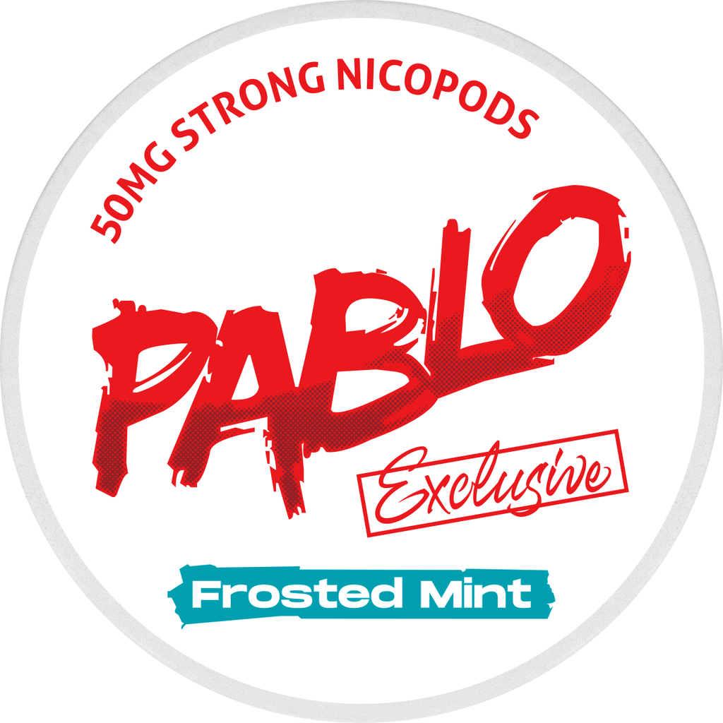 Pablo Exclusive Frosted Mint-Nikotinposer-Tobax