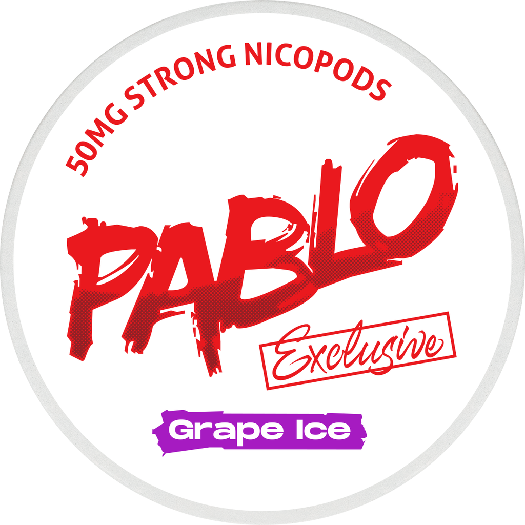 Pablo Exclusive Grape Ice-Nikotinposer-Tobax