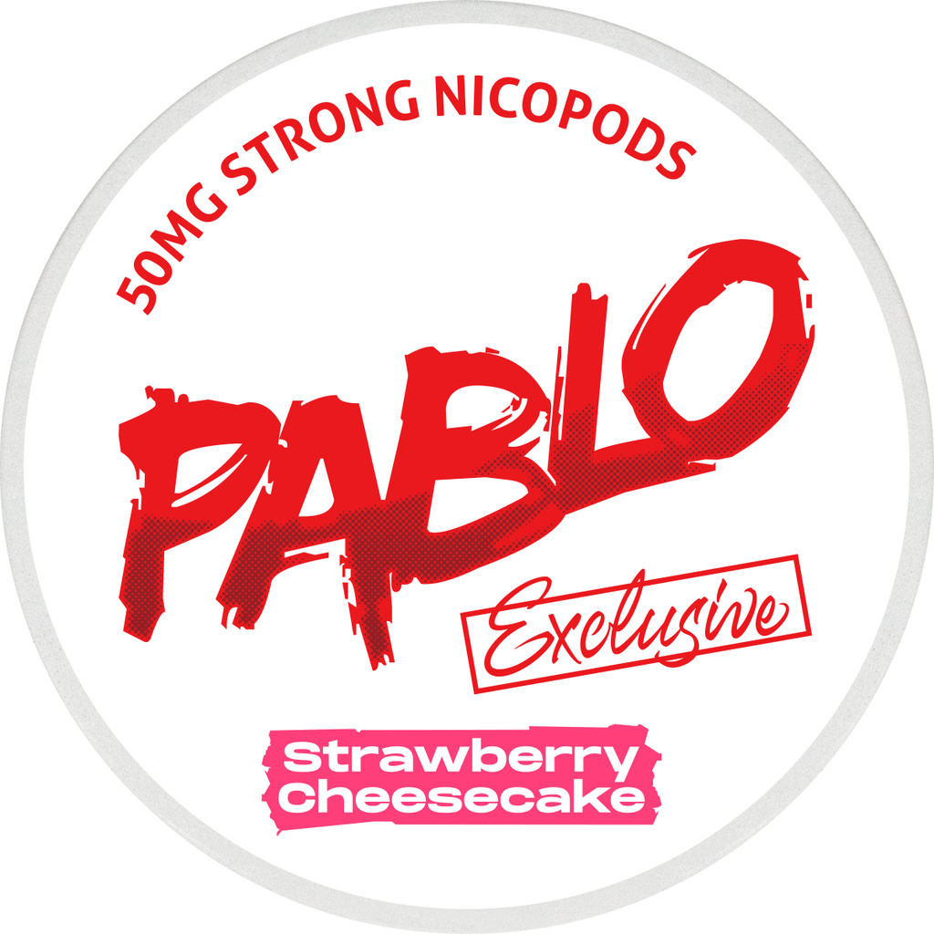 Pablo Exclusive Strawberry Cheesecake-Nikotinposer-Tobax