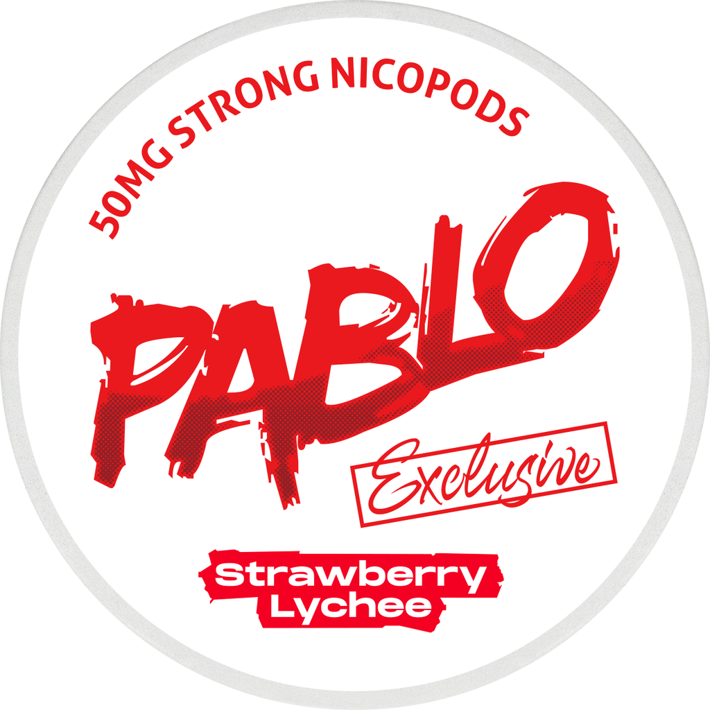 Pablo Exclusive Strawberry Lychee-Nikotinposer-Tobax