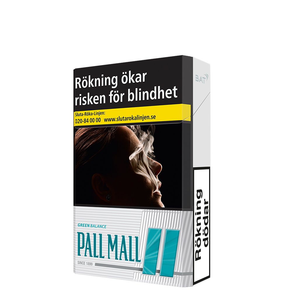 Pall Mall Green Balance-Cigaretter-Tobax
