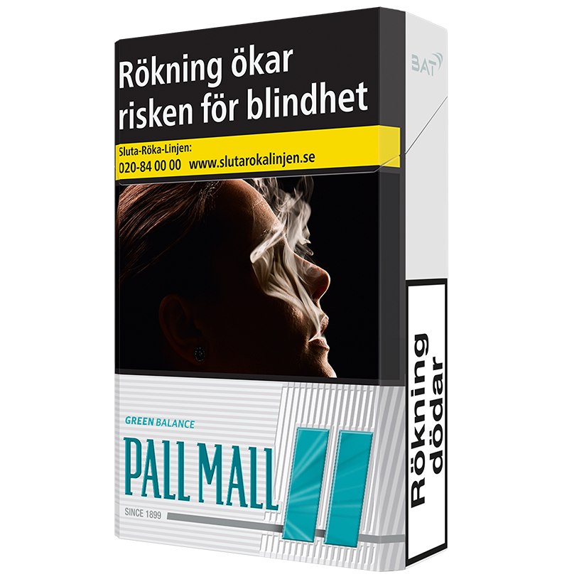 Pall Mall Green Balance-Cigaretter-Tobax