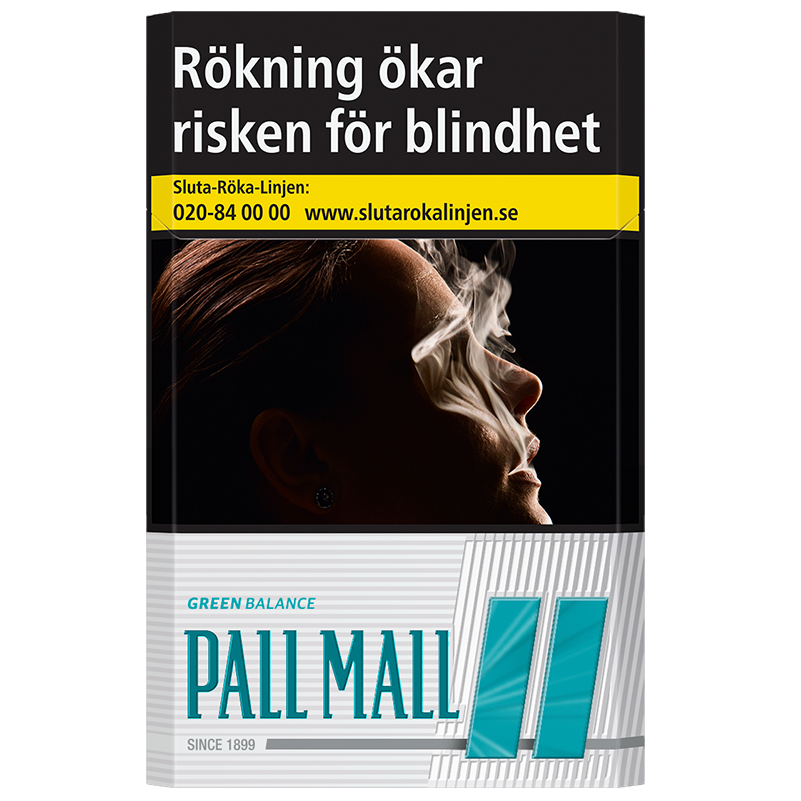 Pall Mall Green Balance-Cigaretter-Tobax