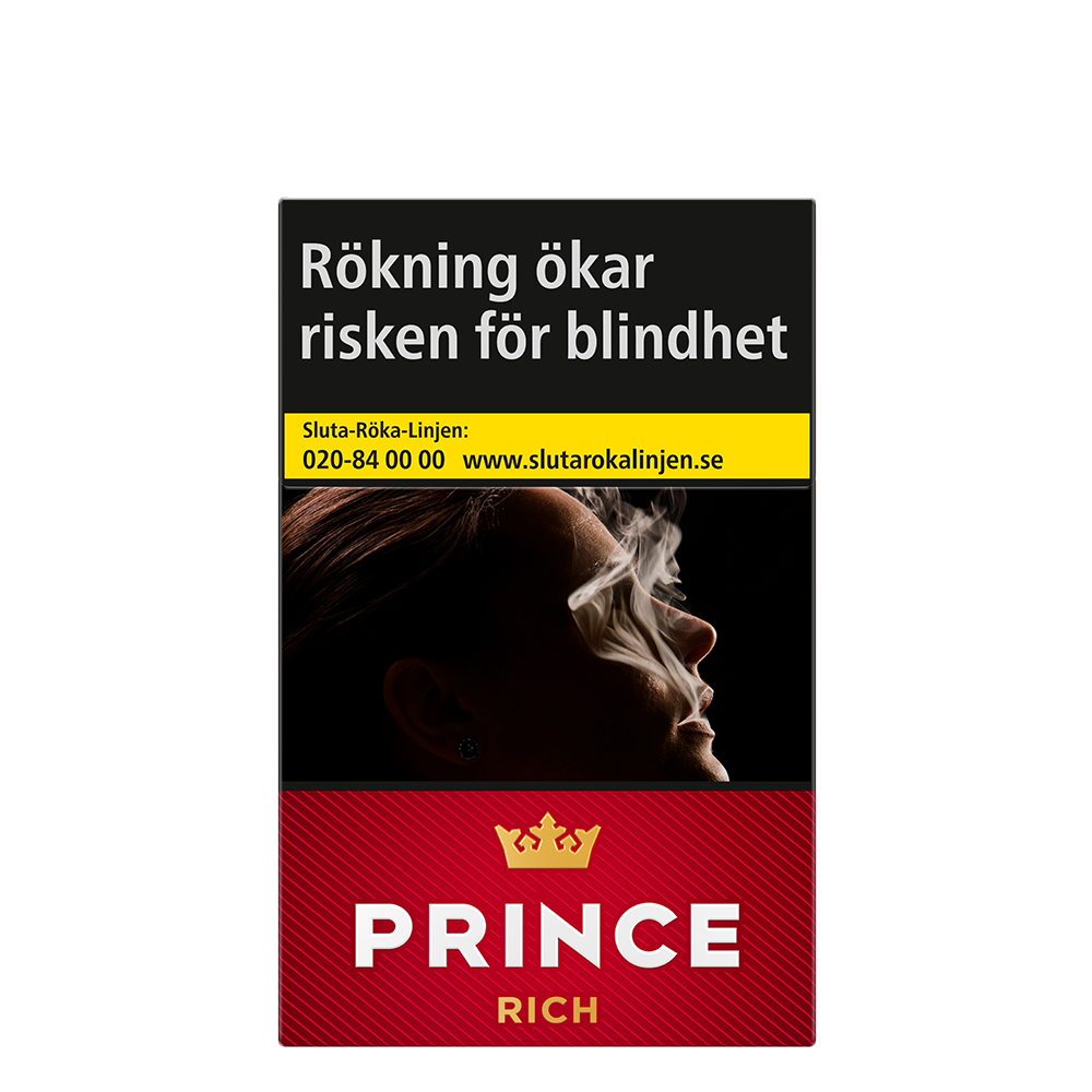 Prince Rich HP-Cigaretter-Tobax
