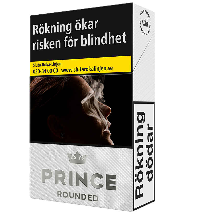 Prince Rounded HP-Cigaretter-Tobax