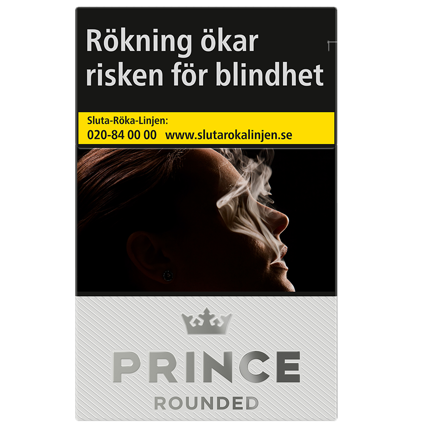 Prince Rounded HP-Cigaretter-Tobax