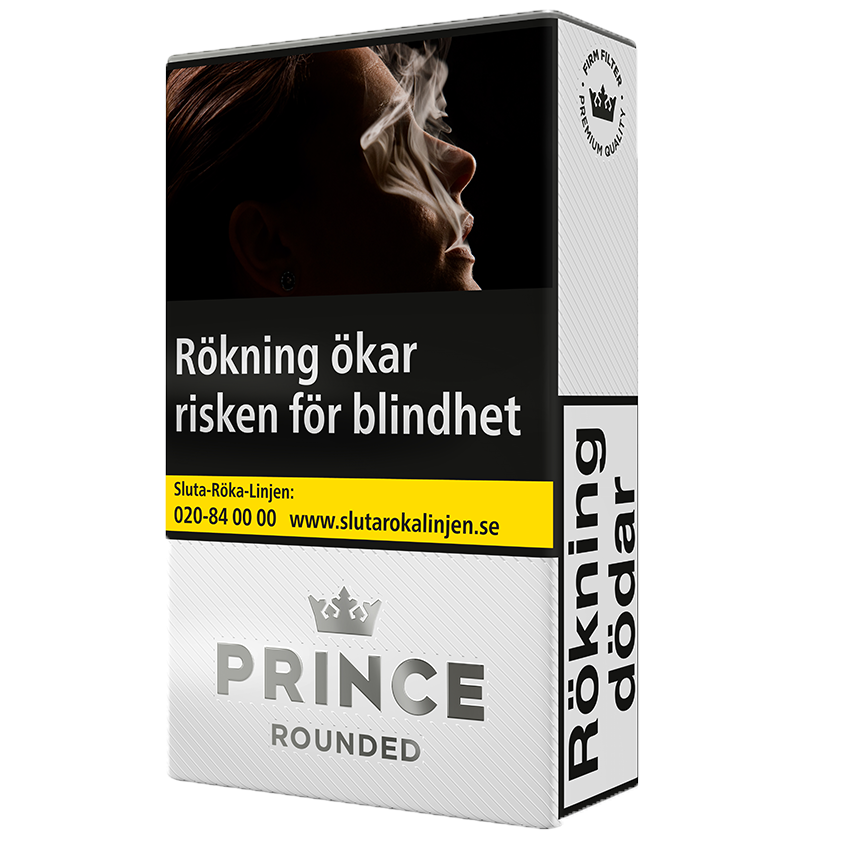 Prince Rounded Softpack-Cigaretter-Tobax