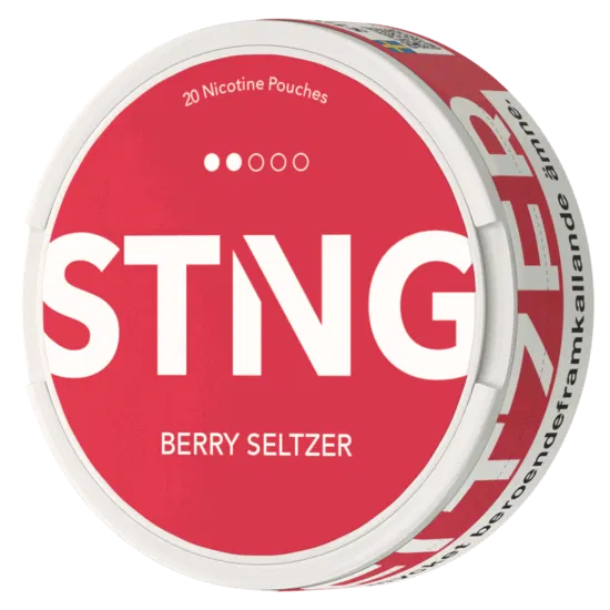 STNG Berry Seltzer-Nikotinposer-Tobax