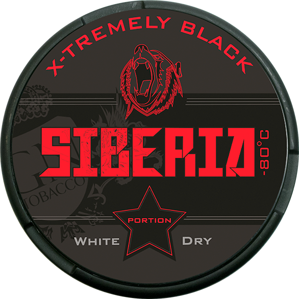 Siberia Black White Dry Tobax