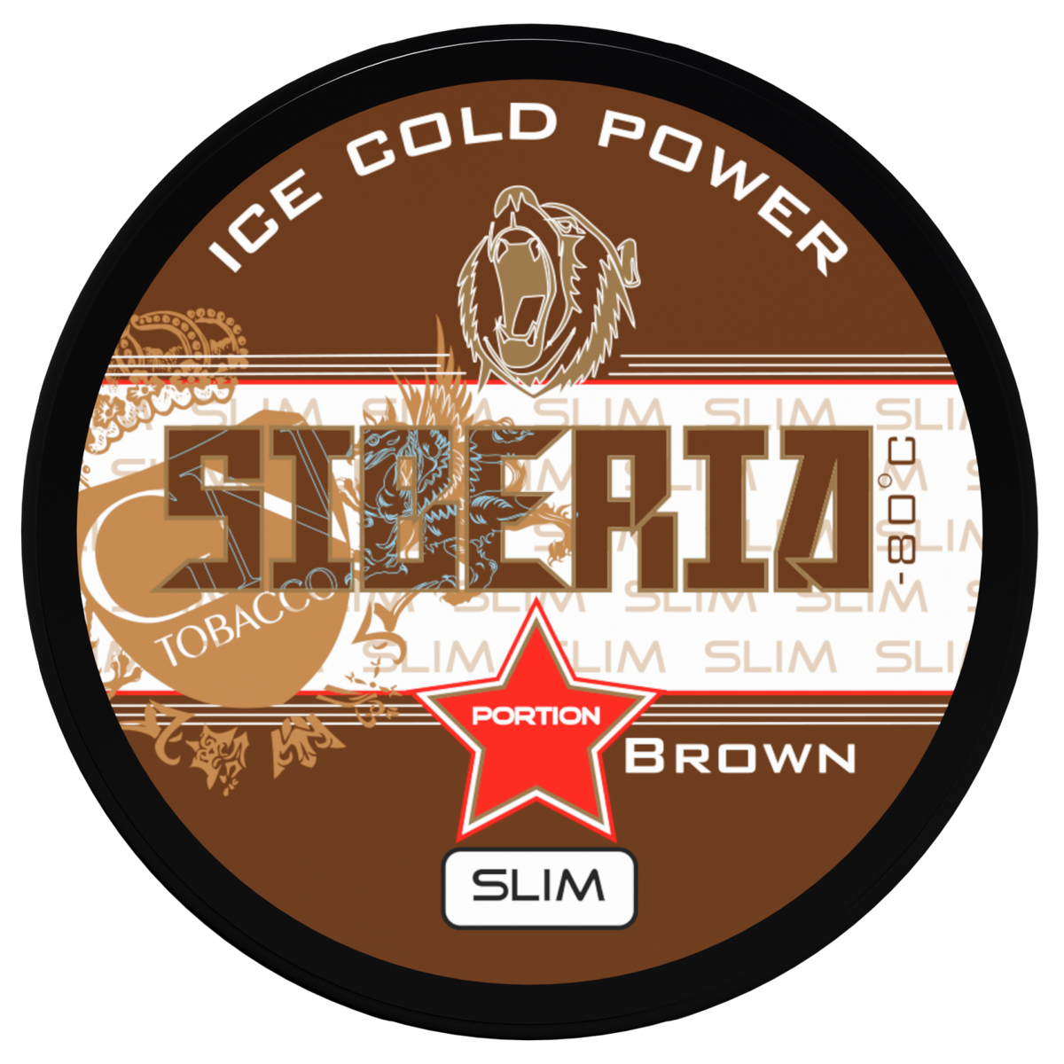 Siberia Brown Slim-Tobax