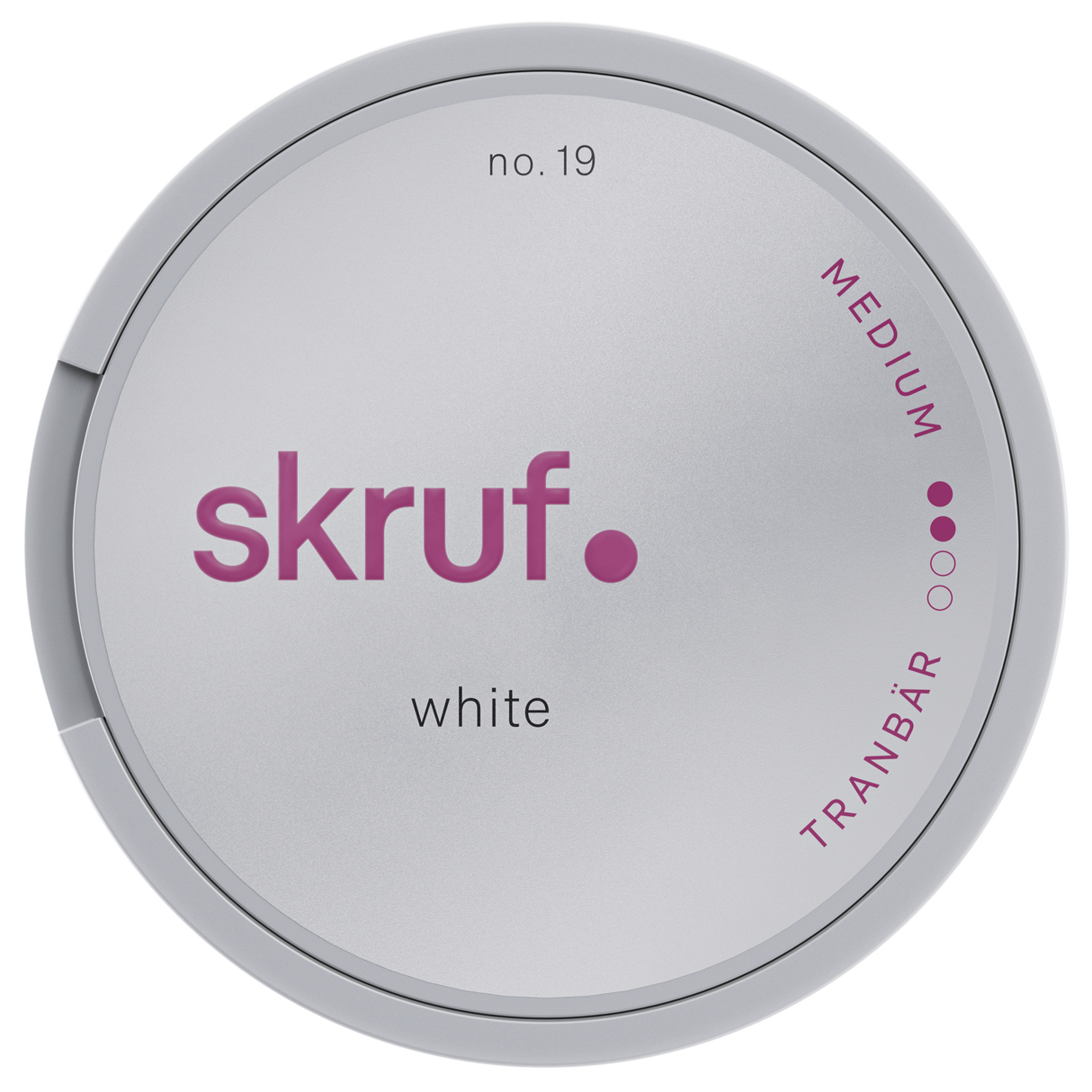 Skruf No.19 Tranbär White-Tobax