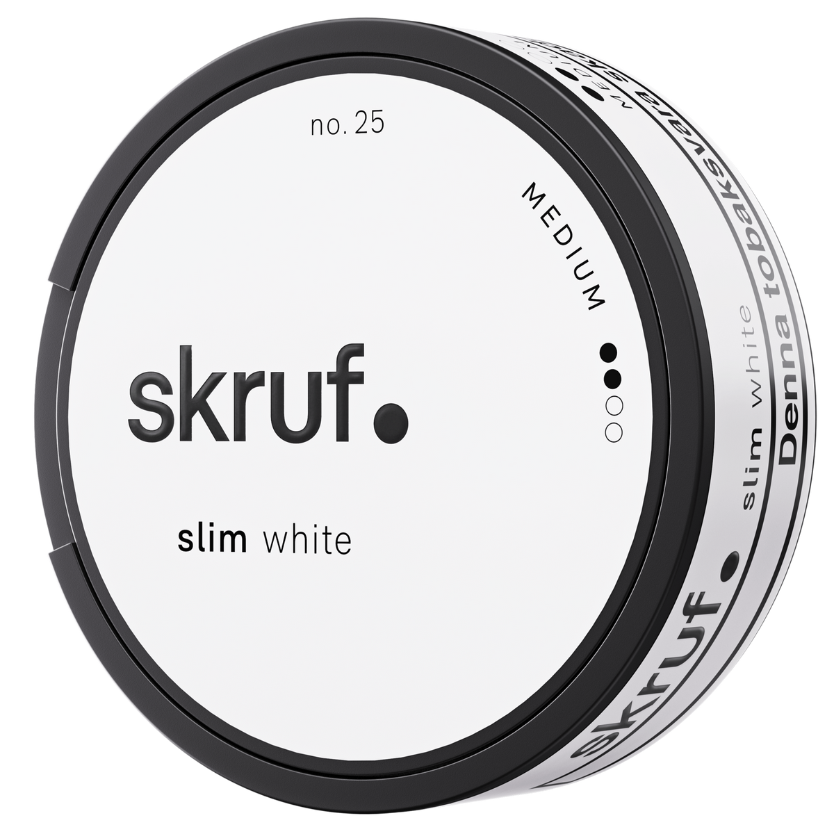 Skruf No.25 Slim Original White-Tobax