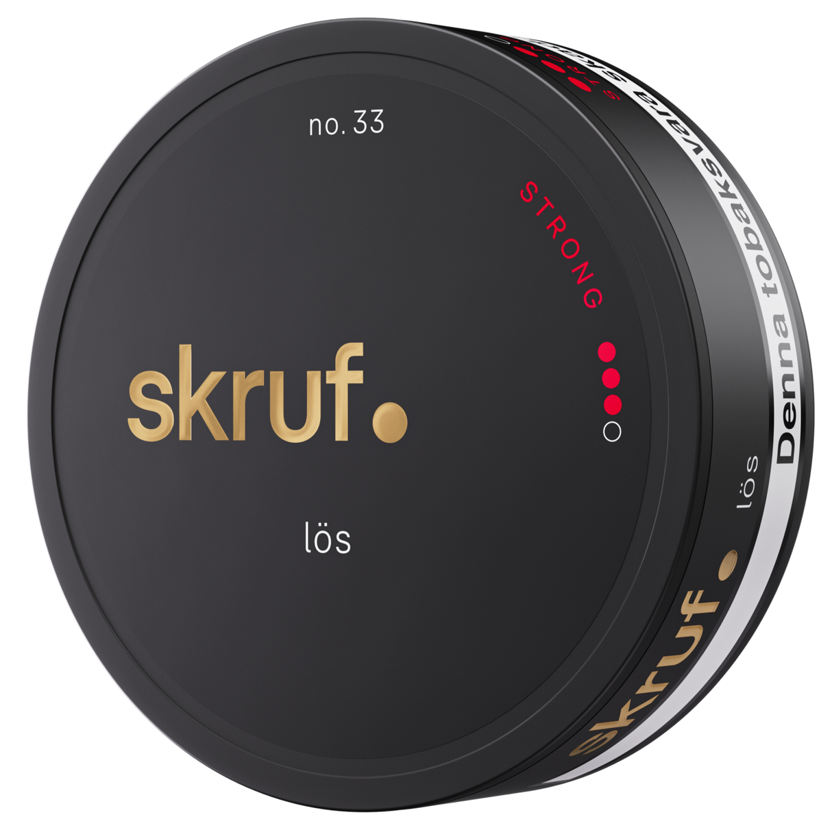 Skruf No.33 Lös Strong-Tobax