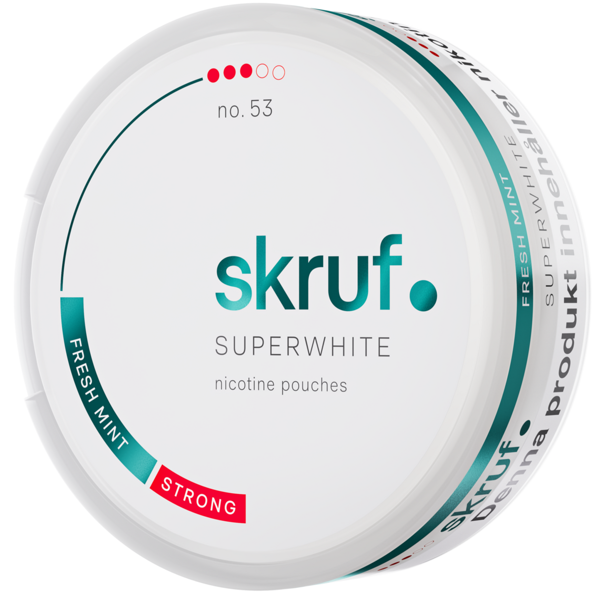 Skruf Superwhite Fresh No.53-Nikotinposer-Tobax