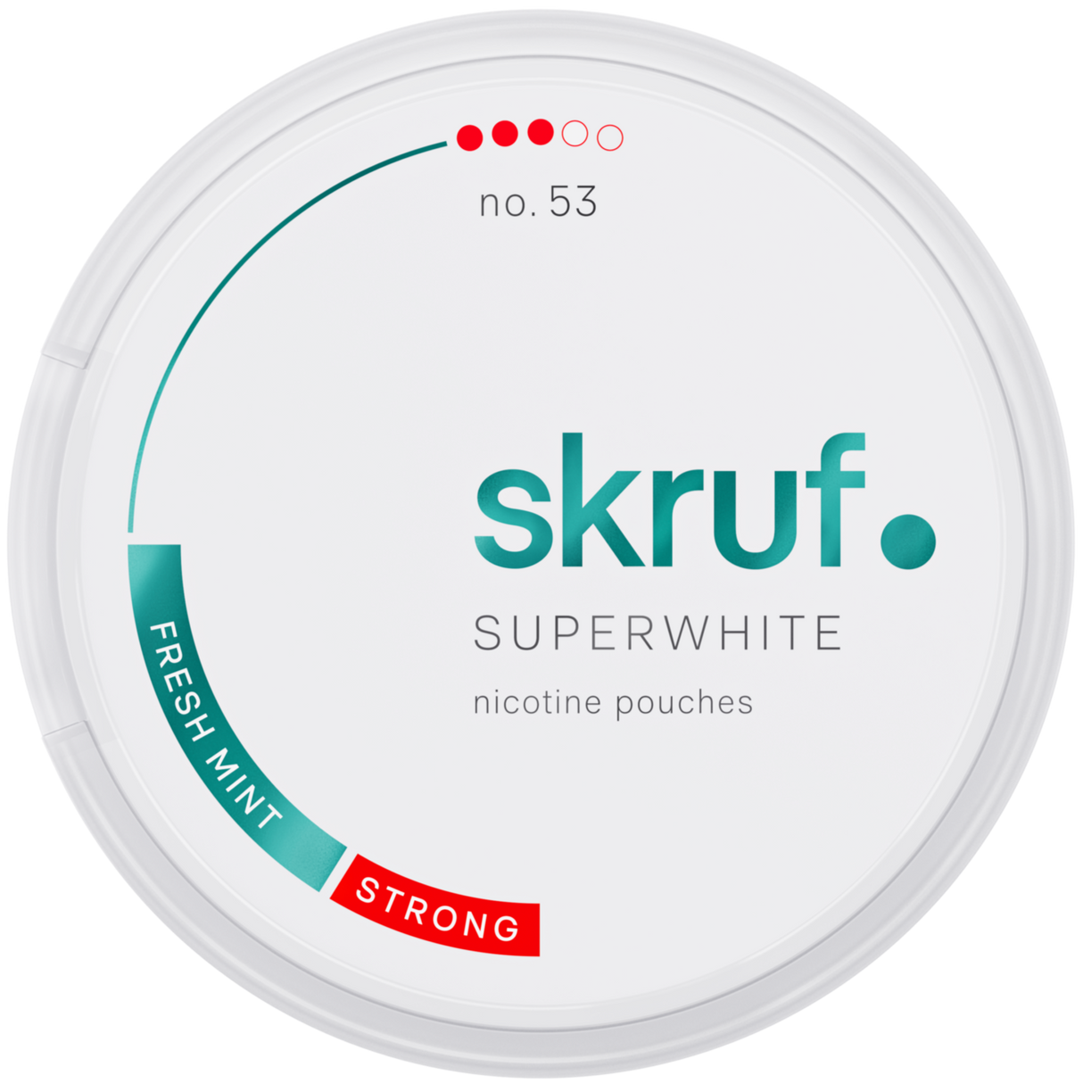 Skruf Superwhite Fresh No.53-Nikotinposer-Tobax