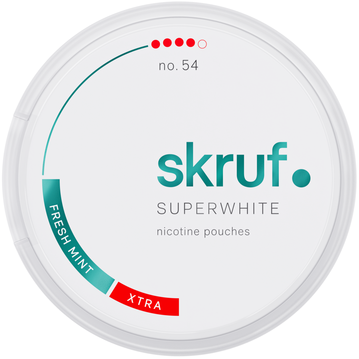 Skruf Superwhite Fresh No.54-Nikotinposer-Tobax
