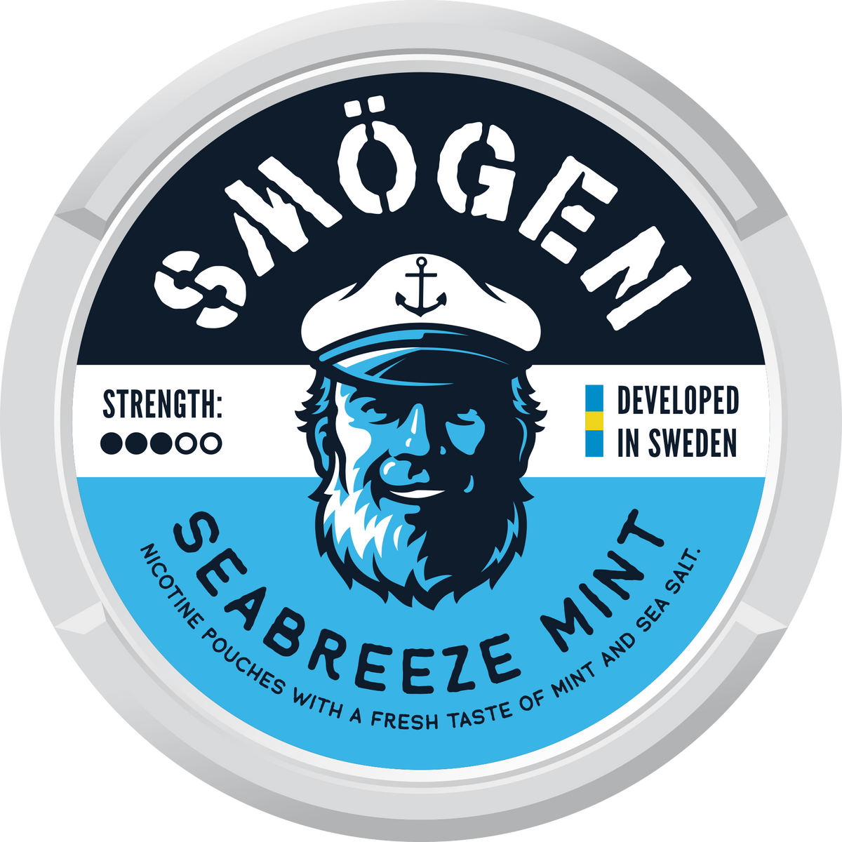 Smögen Seabreeze Mint-Nikotinposer-Tobax