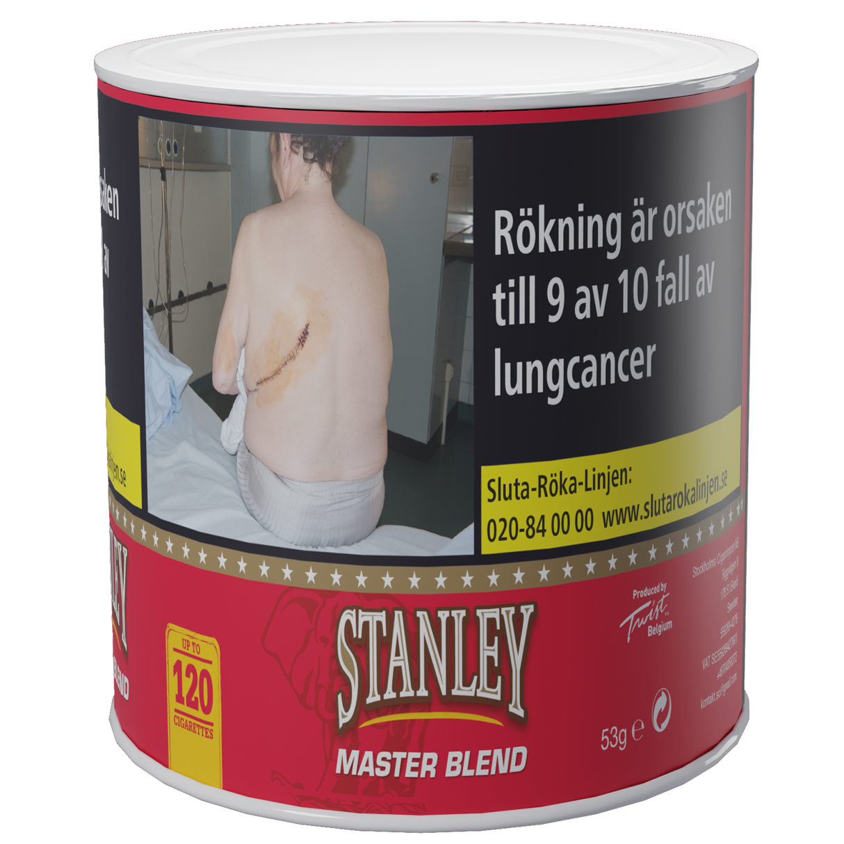 Stanley Master Blend Rulltobak 53g - Bundle Tobax
