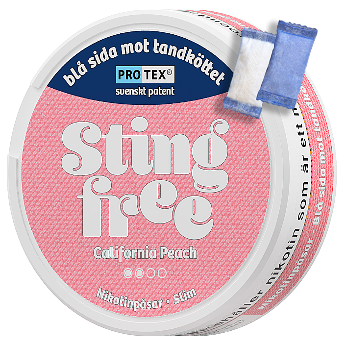 Stingfree California Peach Side