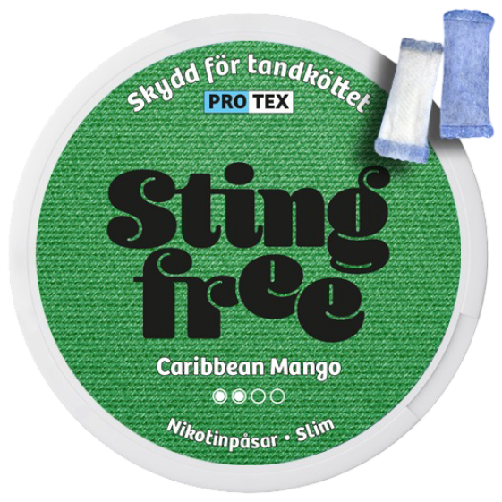 Stingfree Caribbean Mango-Nikotinposer-Tobax