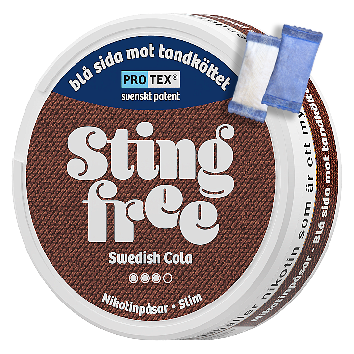 Stingfree Swedish Cola Side